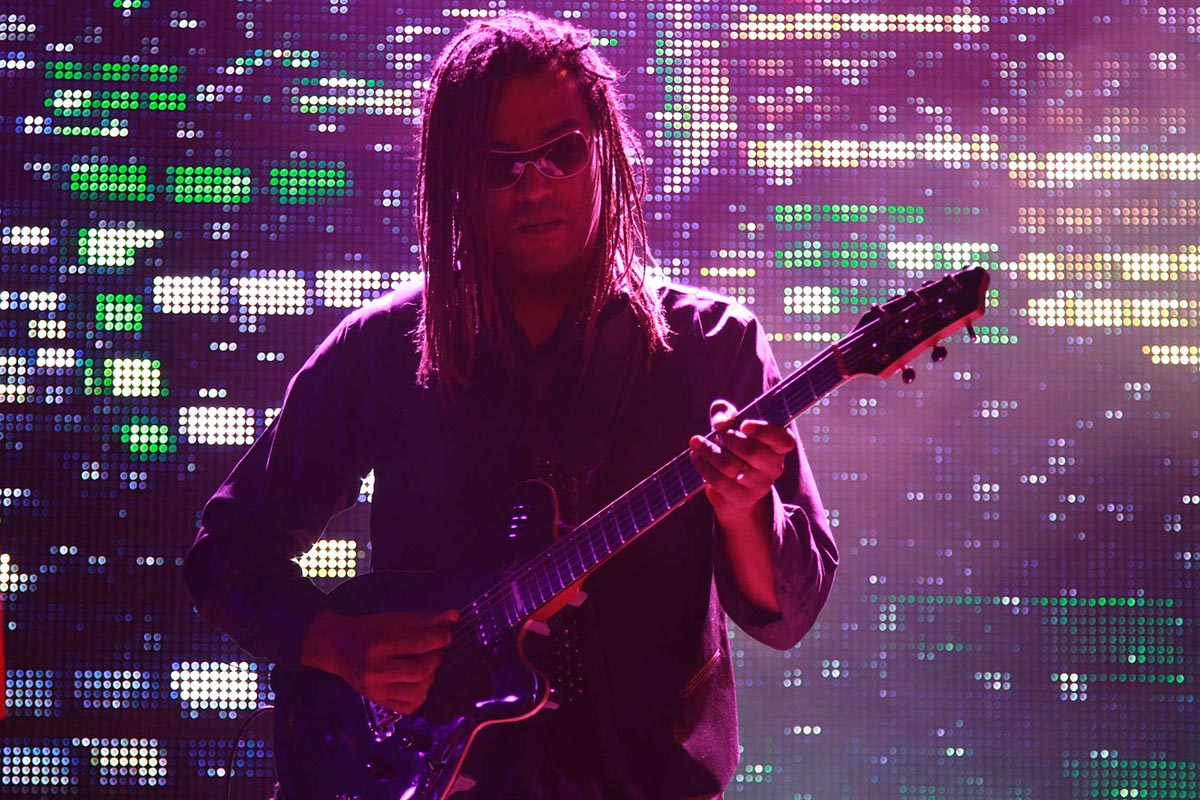 Guitariste sur scène